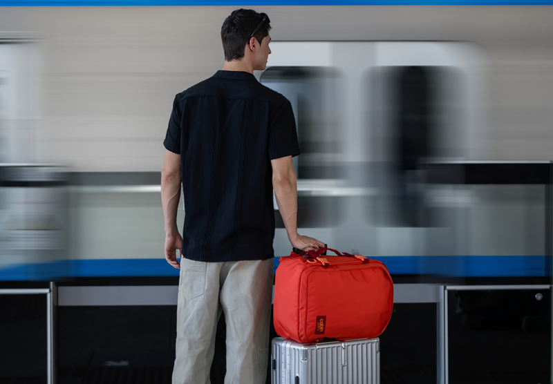 Backpack with Trolley Sleeve