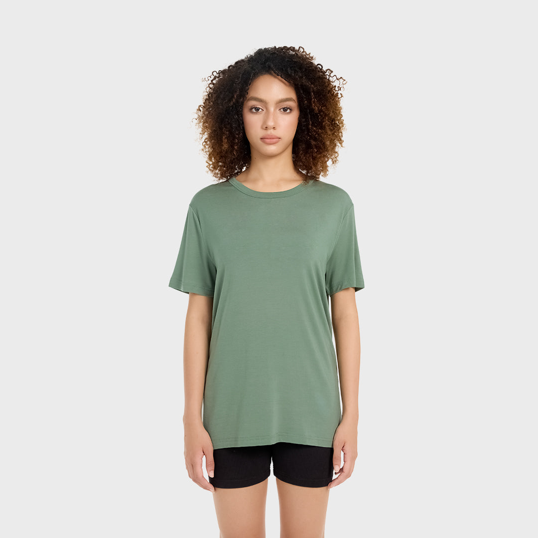Ultraleichtes Reise-T-Shirt - Mystic Green