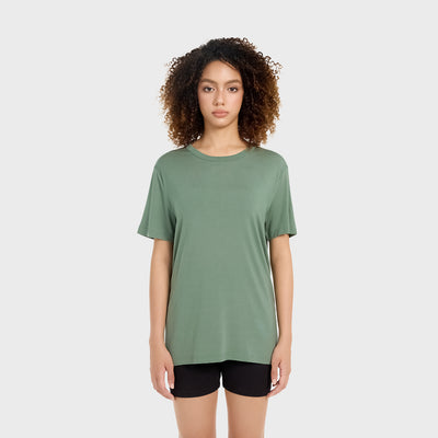 Ultraleichtes Reise-T-Shirt - Mystic Green