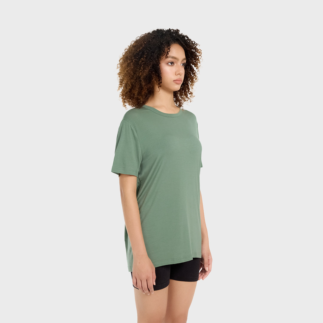 Ultraleichtes Reise-T-Shirt - Mystic Green