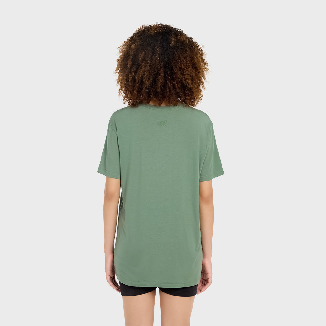 Ultraleichtes Reise-T-Shirt - Mystic Green