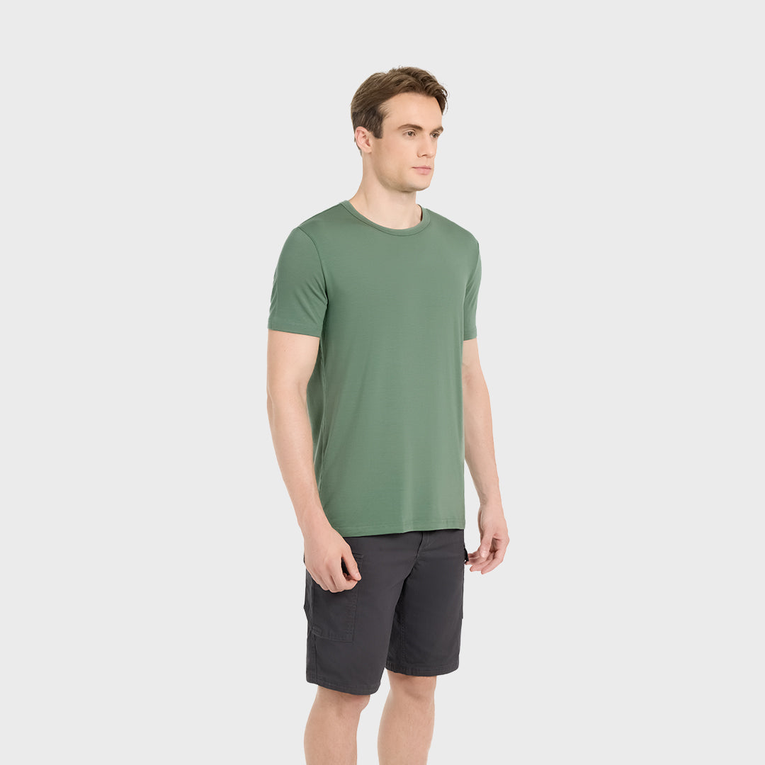 Ultraleichtes Reise-T-Shirt - Mystic Green