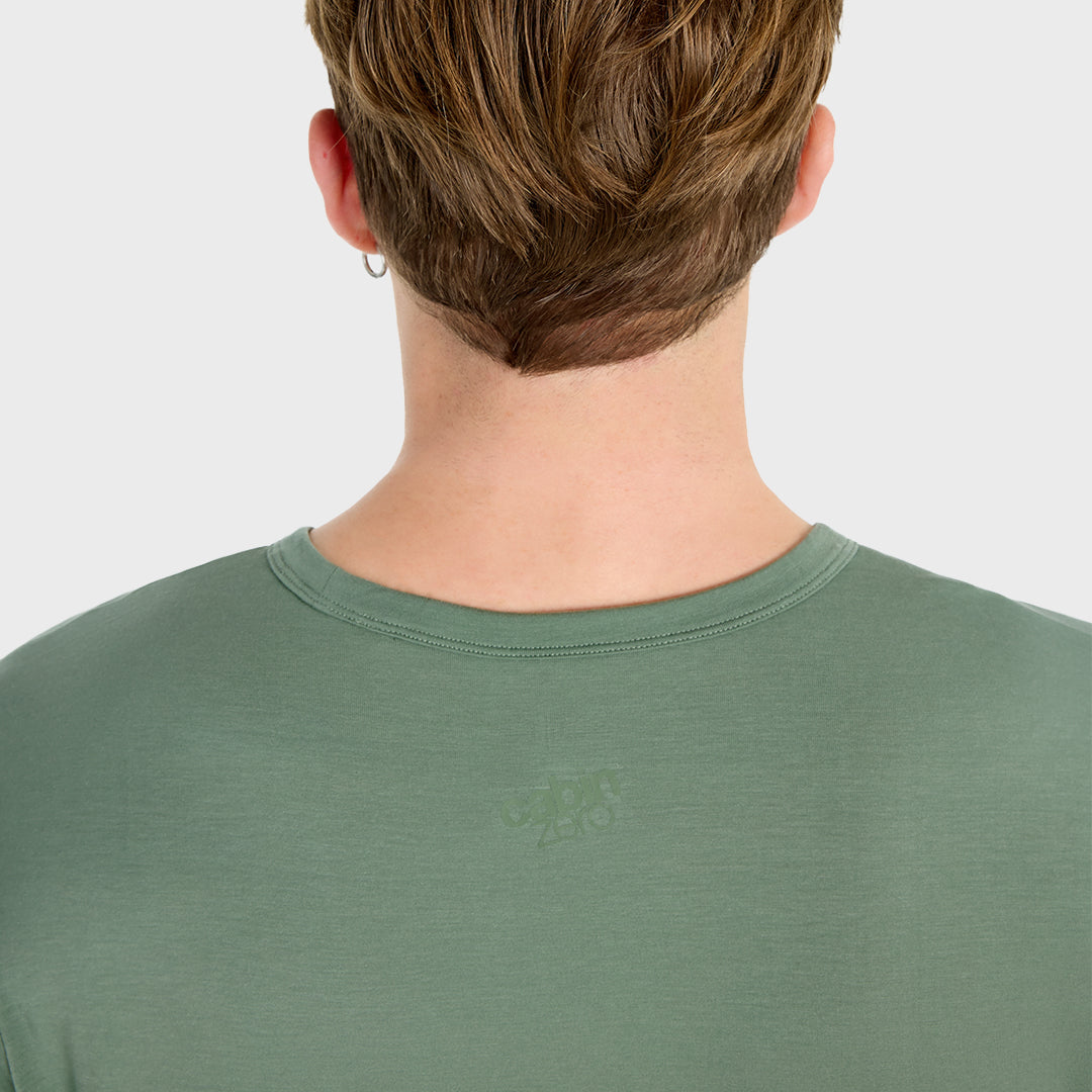 Ultraleichtes Reise-T-Shirt - Mystic Green