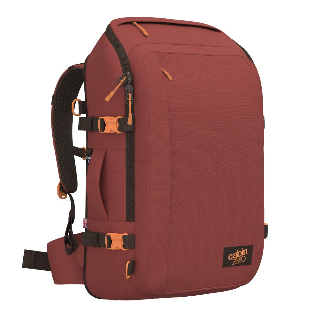 ADV Rucksack 42L Sangria Rot