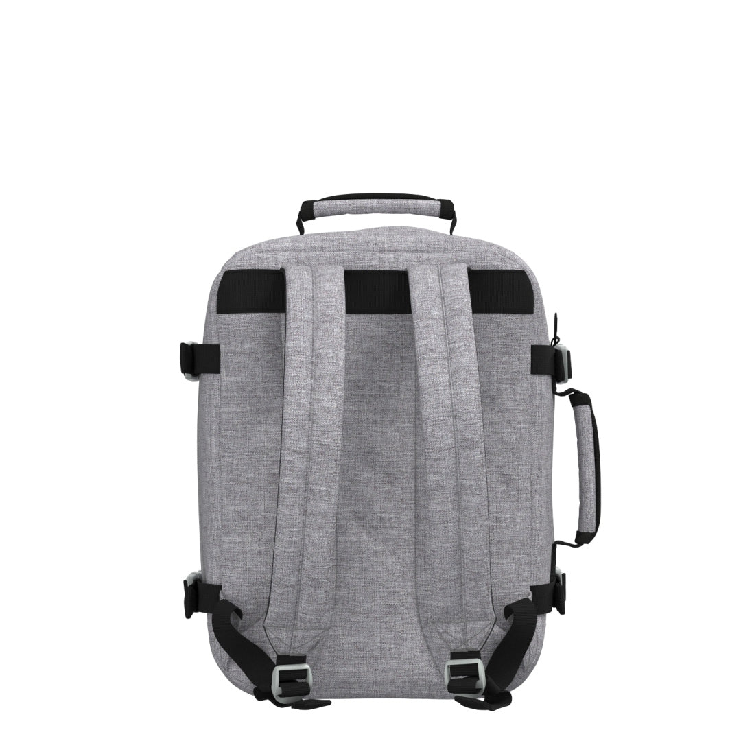 Klassischer Kabinenrucksack 28L Eisgrau