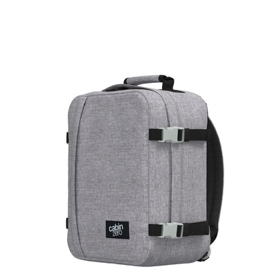 Klassischer Kabinenrucksack 28L Eisgrau