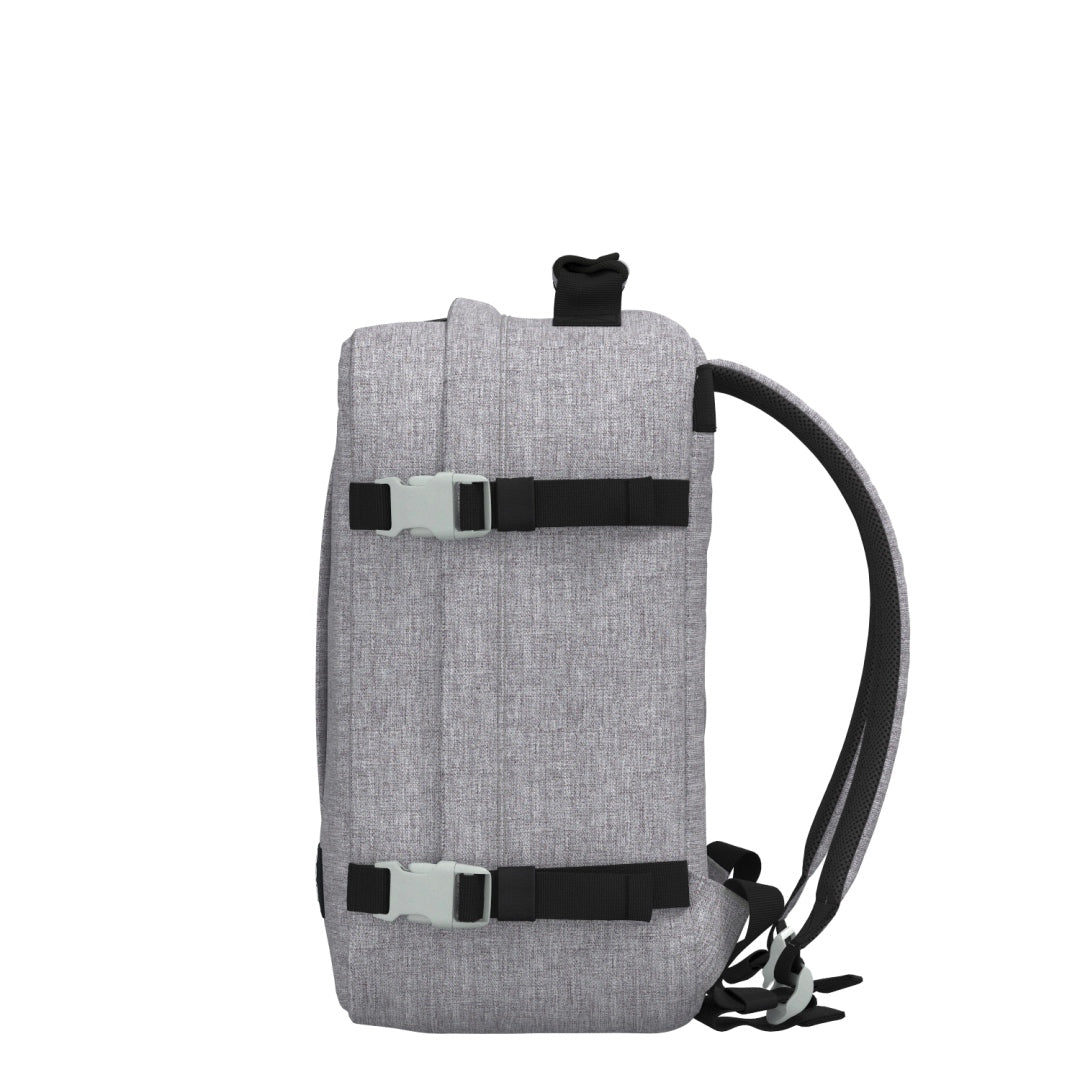 Klassischer Kabinenrucksack 28L Eisgrau