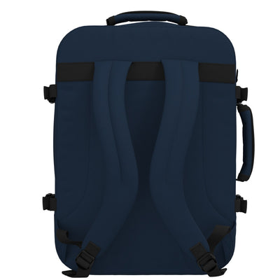 Klassischer Kabinenrucksack 44L Marineblau