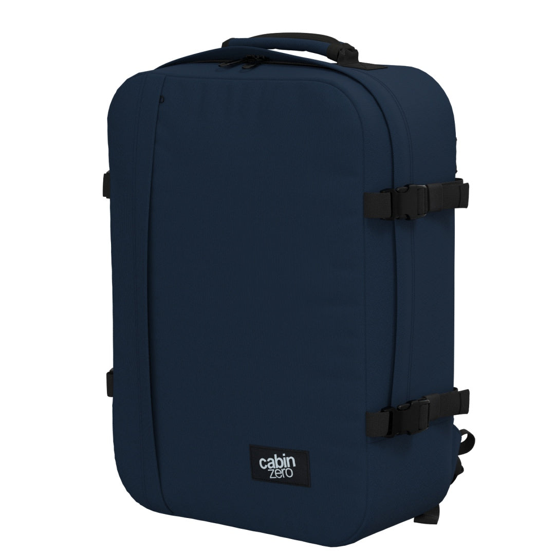 Klassischer Kabinenrucksack 44L Marineblau