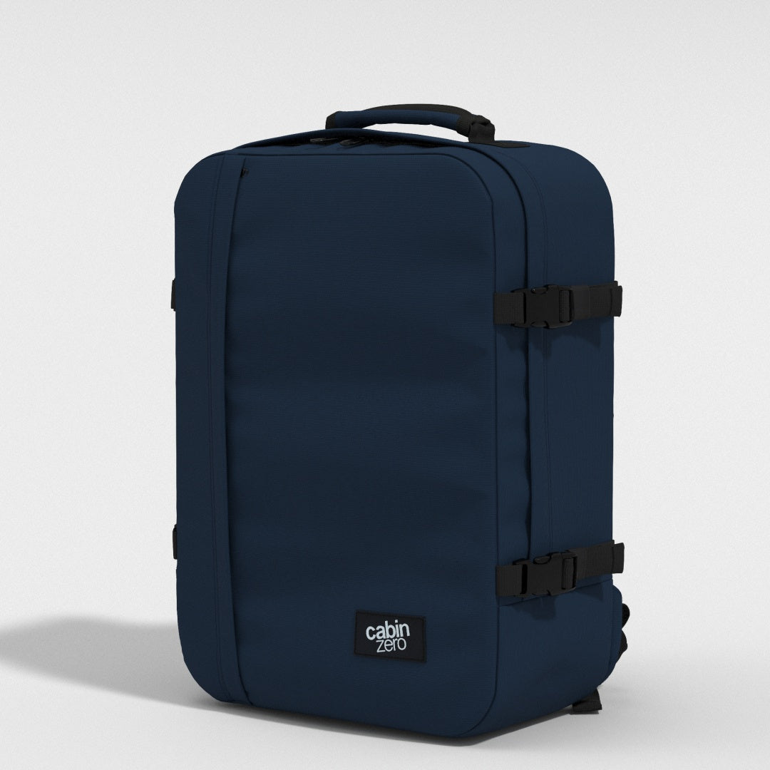 CabinZero ネイビー 44L Classic Backpack - 44L Navy | CABINZERO