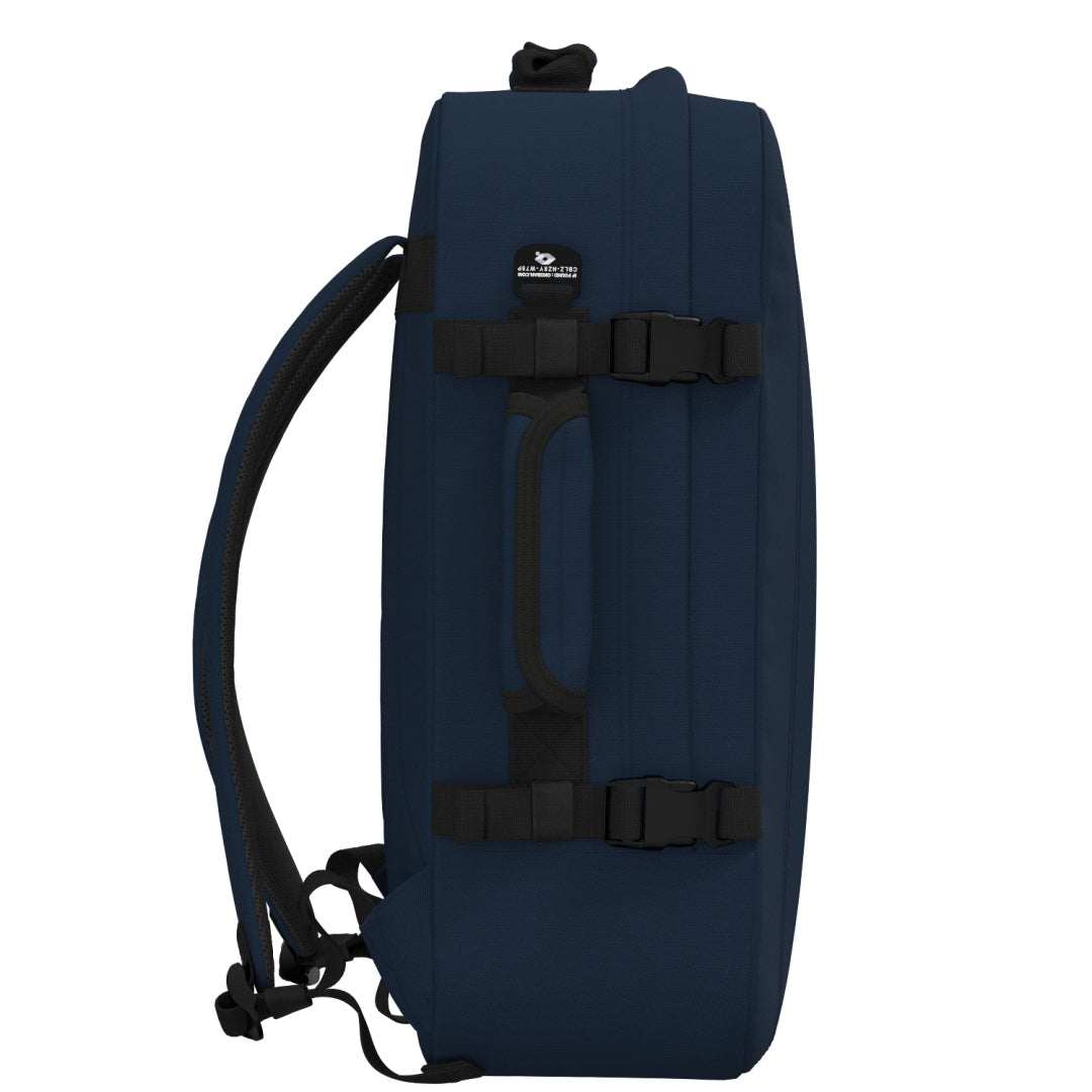 Klassischer Kabinenrucksack 44L Marineblau