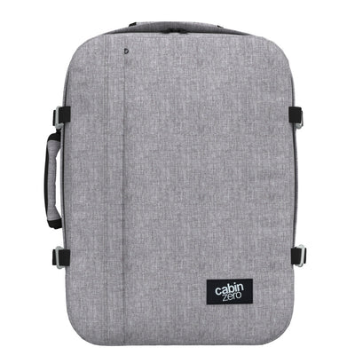 Klassischer Kabinenrucksack 44L Eisgrau