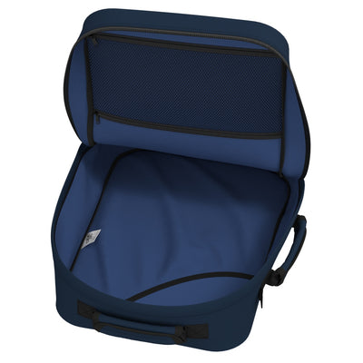 Klassischer Kabinenrucksack 44L Marineblau