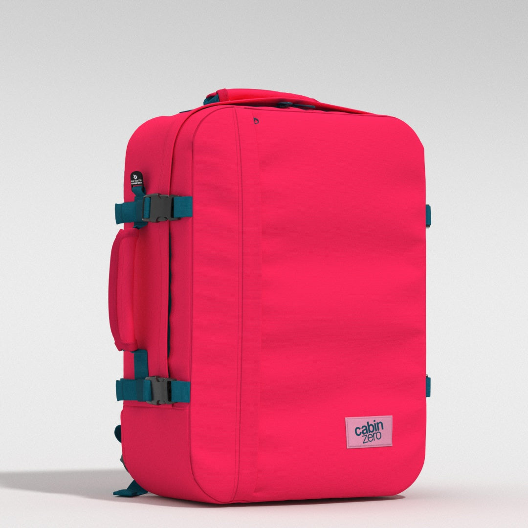 Classic Handgepäck Rucksack -  44L Miami Magenta