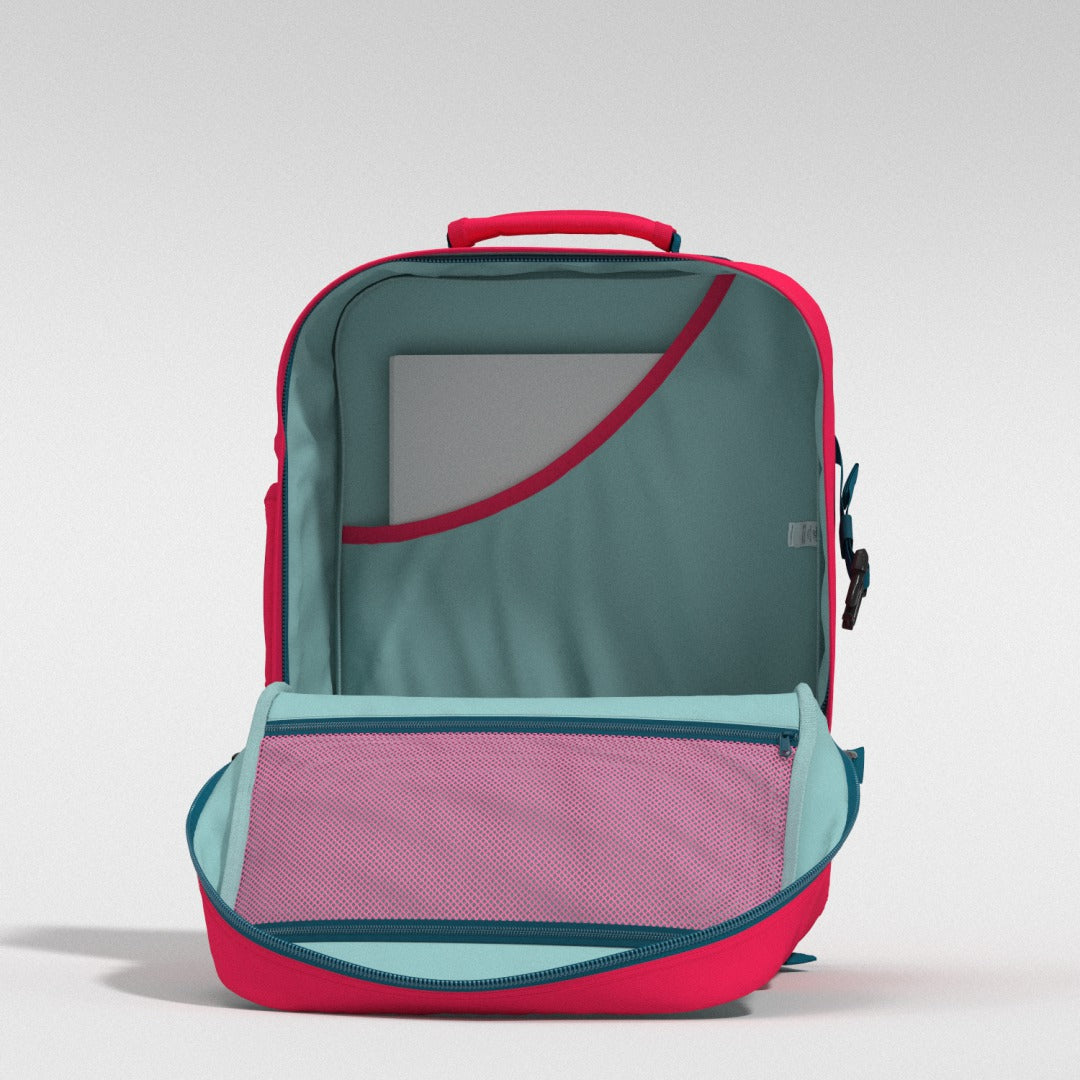 Classic Handgepäck Rucksack -  44L Miami Magenta