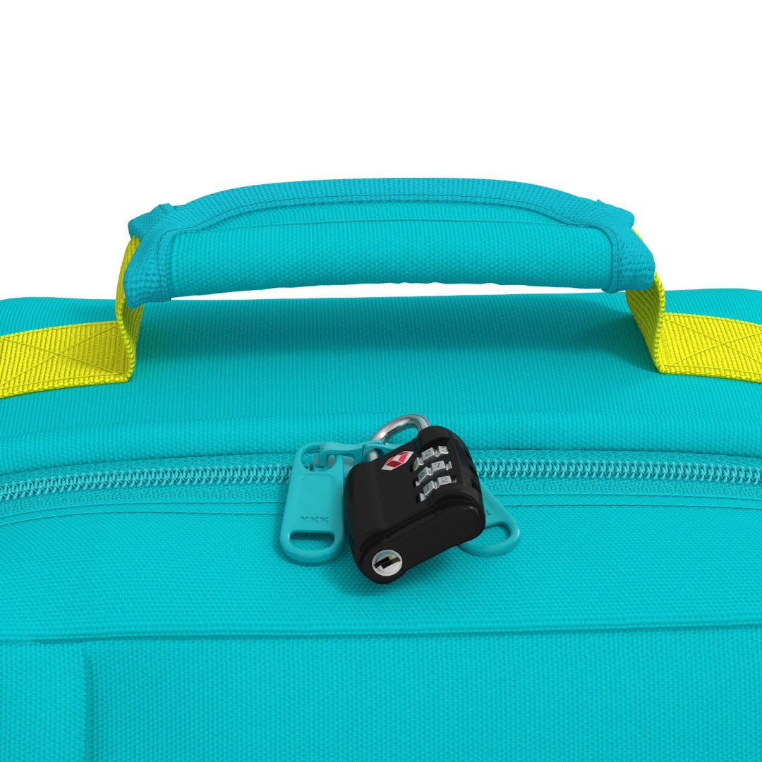 Klassischer Kabinenrucksack 44L Aqua Lagune