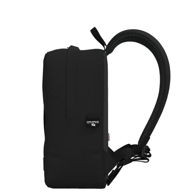 Klassischer Flugrucksack 12L Absolut Schwarz