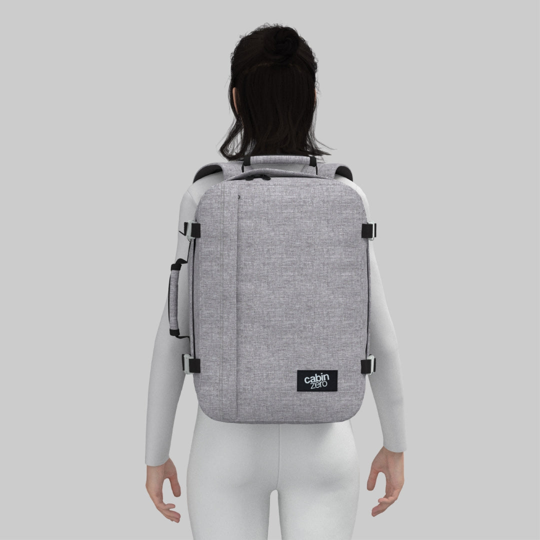 Classic Cabin Backpack 36L Ice Grey