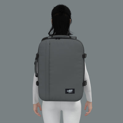 Klassischer Kabinenrucksack 44L Original Grau