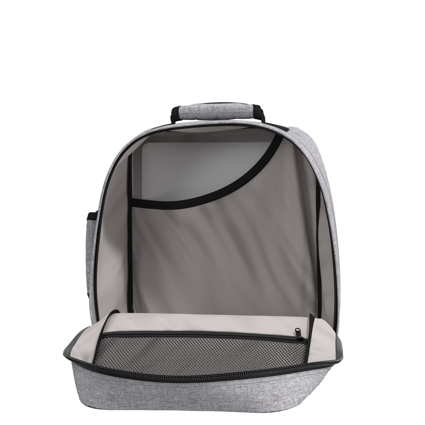 Klassischer Kabinenrucksack 28L Eisgrau