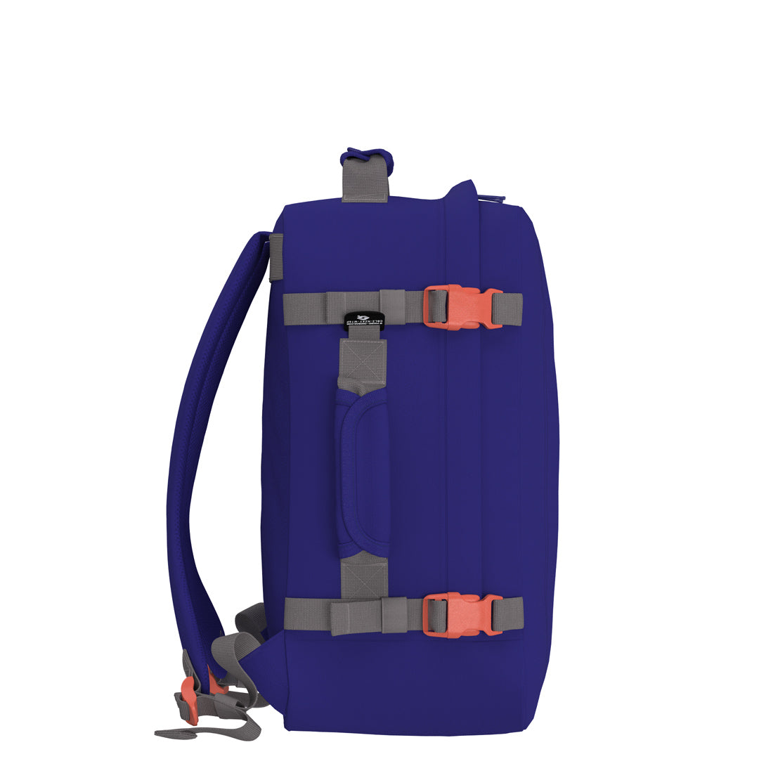 Klassischer Kabinenrucksack 36L Neptun Blau