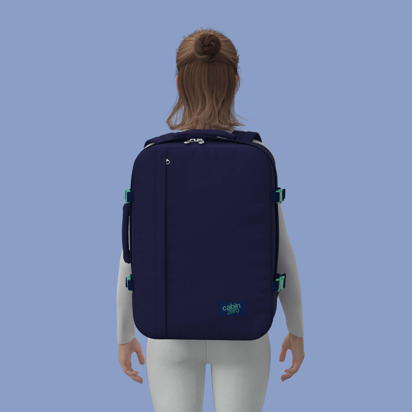 Klassischer Kabinenrucksack 44L Tiefes Ozean