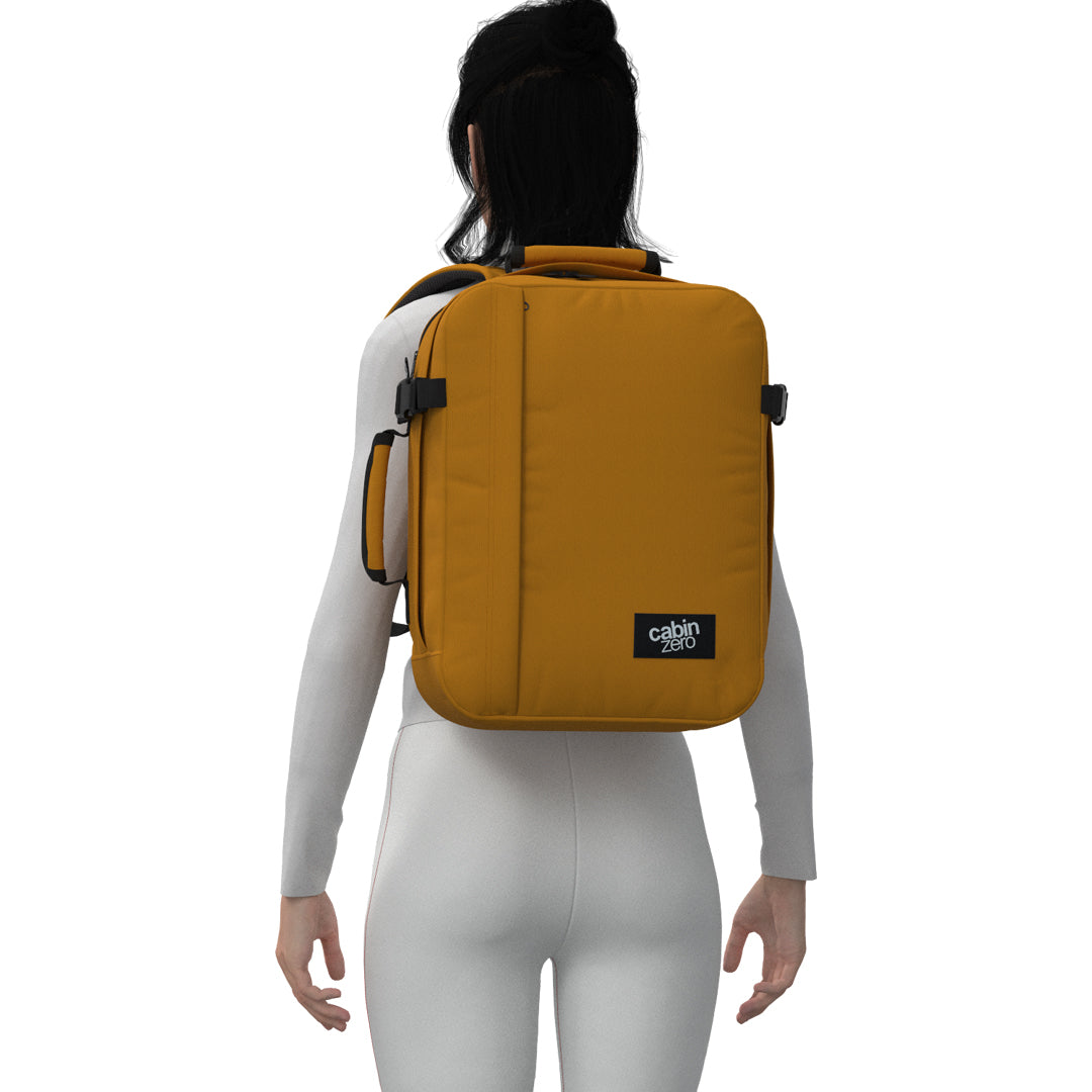 Klassischer Tech Rucksack 28L Orange Chill