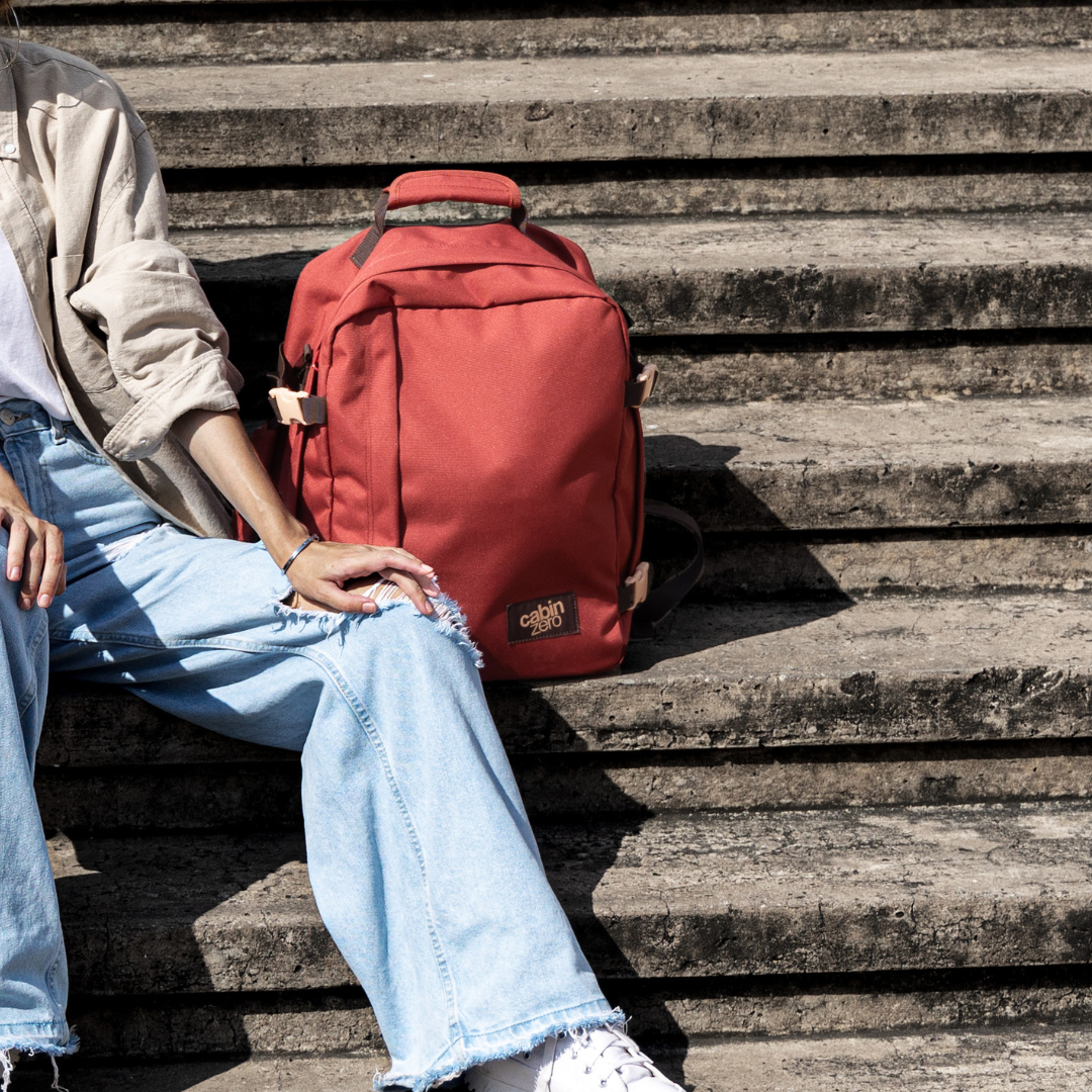 Classic Handgepäck Rucksack -  28L Sangria Red