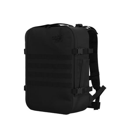 Militärrucksack 36L Absolut Schwarz