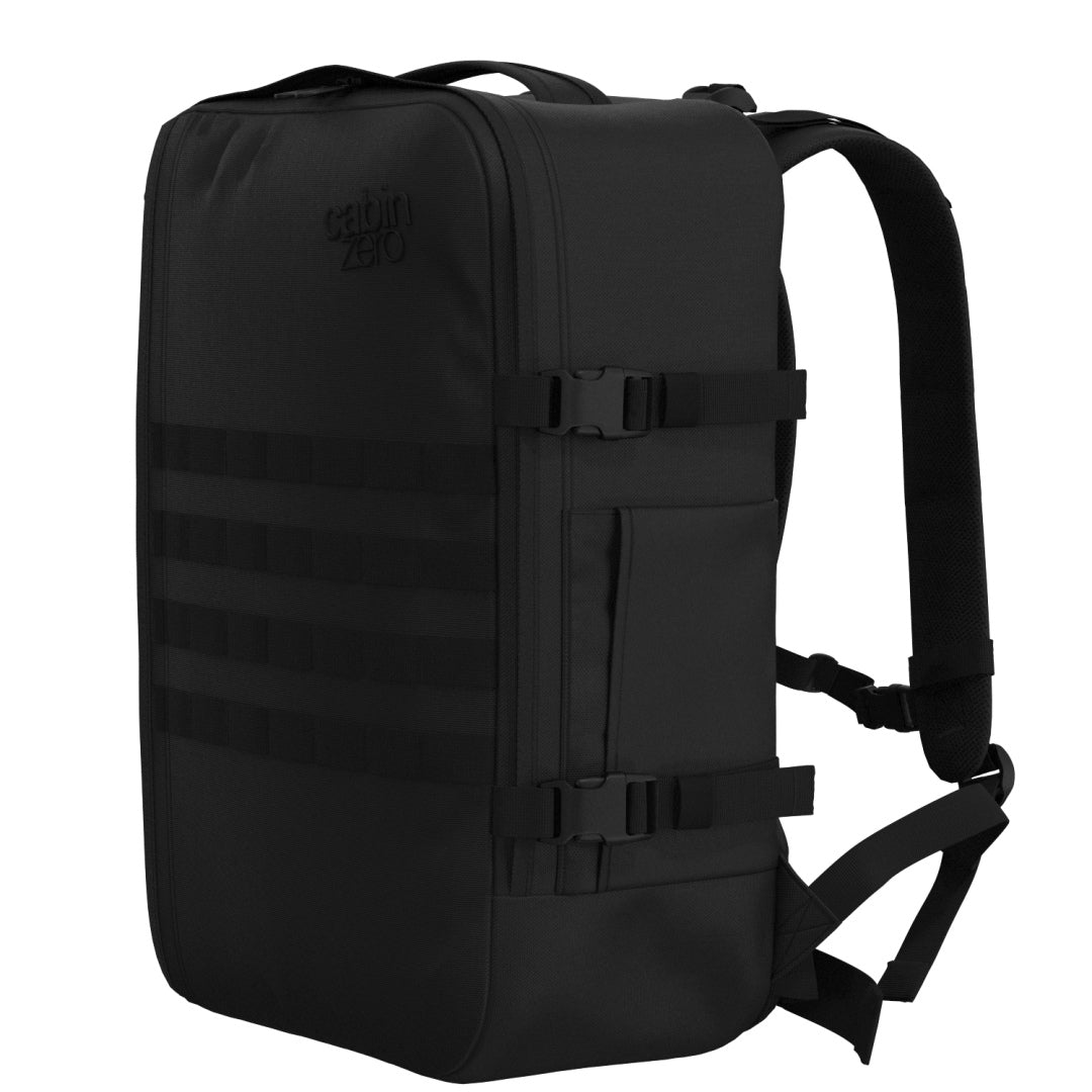 Militärrucksack 44L Absolut Schwarz