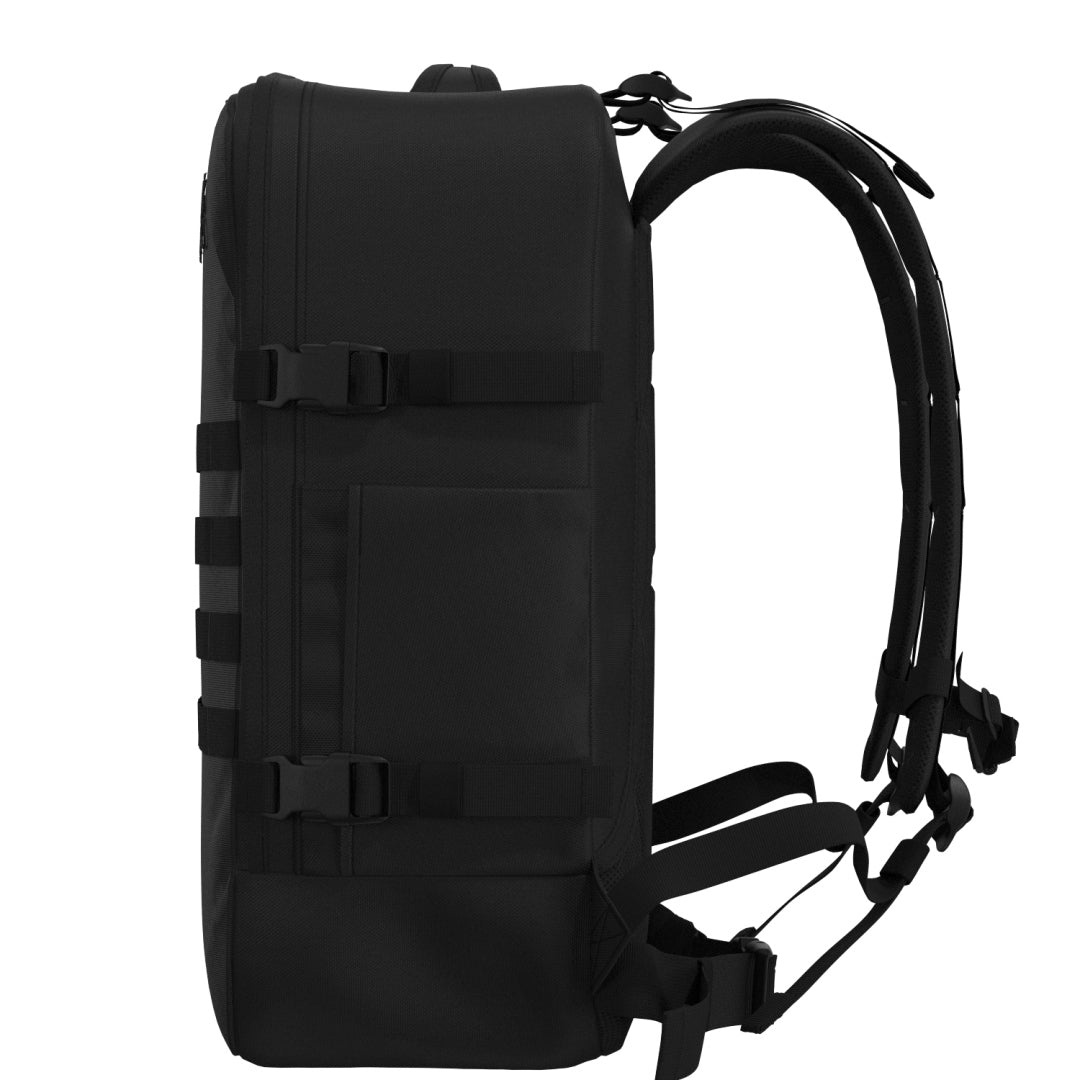 Militärrucksack 44L Absolut Schwarz