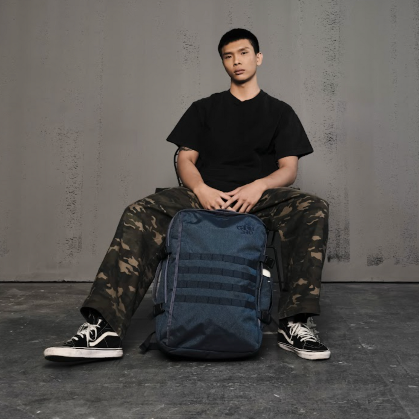 Military Rucksack -  44L Navy