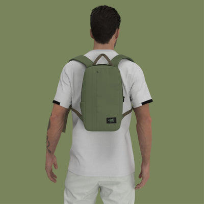 Klassischer Flugrucksack 12L Georgisches Khaki