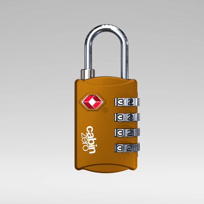 Travel TSA Lock - Orange Chill