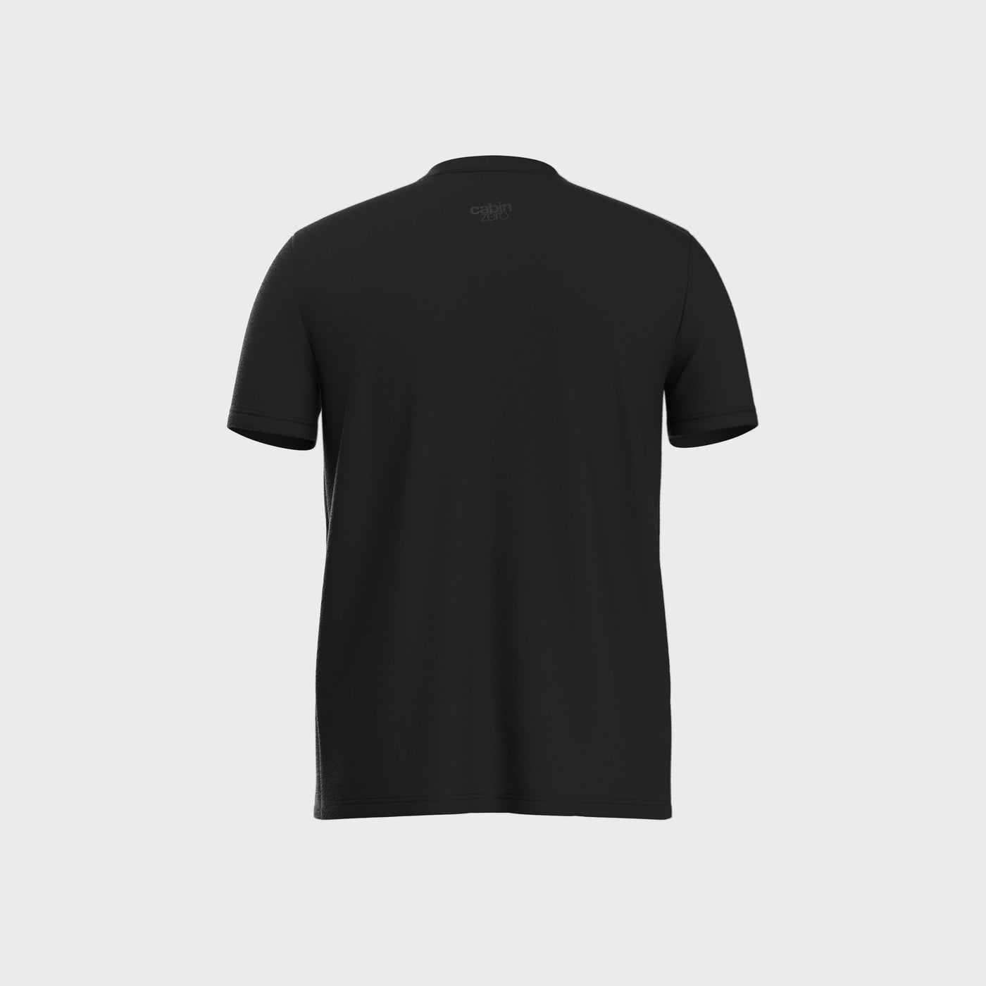 Ultraleichtes Reise-T-Shirt - <tc>Absolute Black</tc>