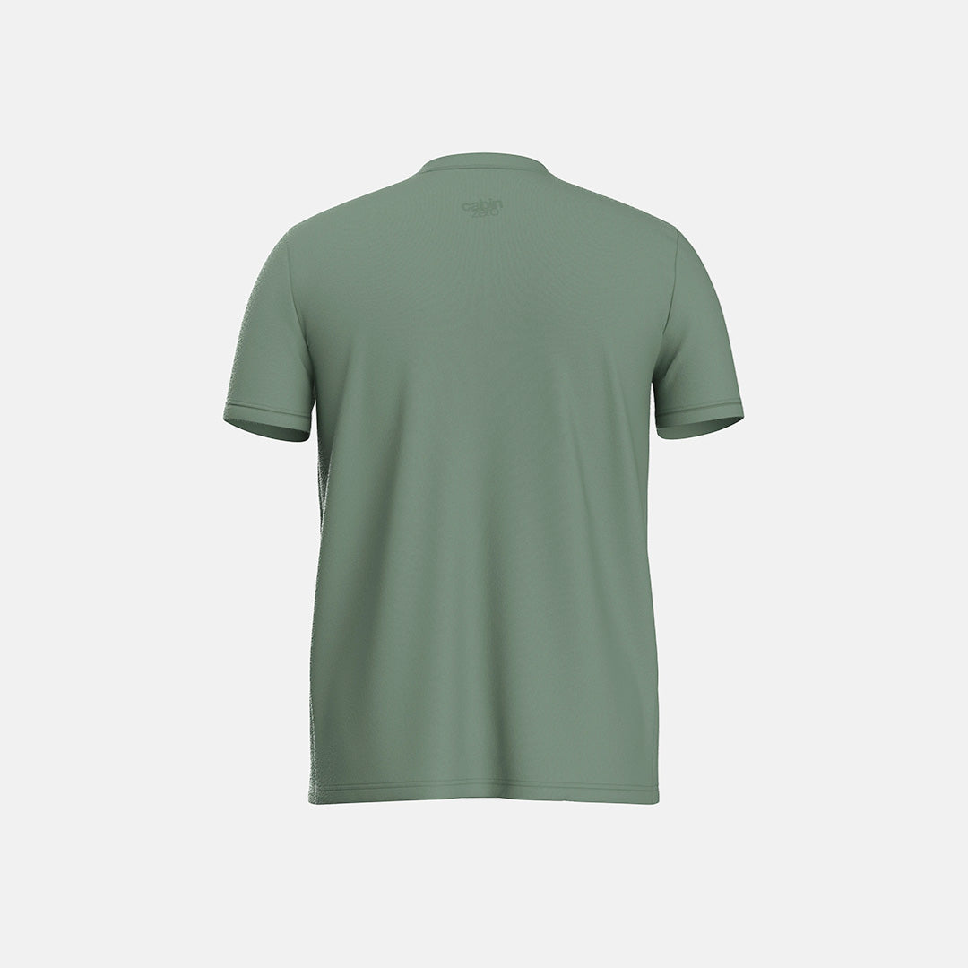 Ultraleichtes Reise-T-Shirt - Mystic Green
