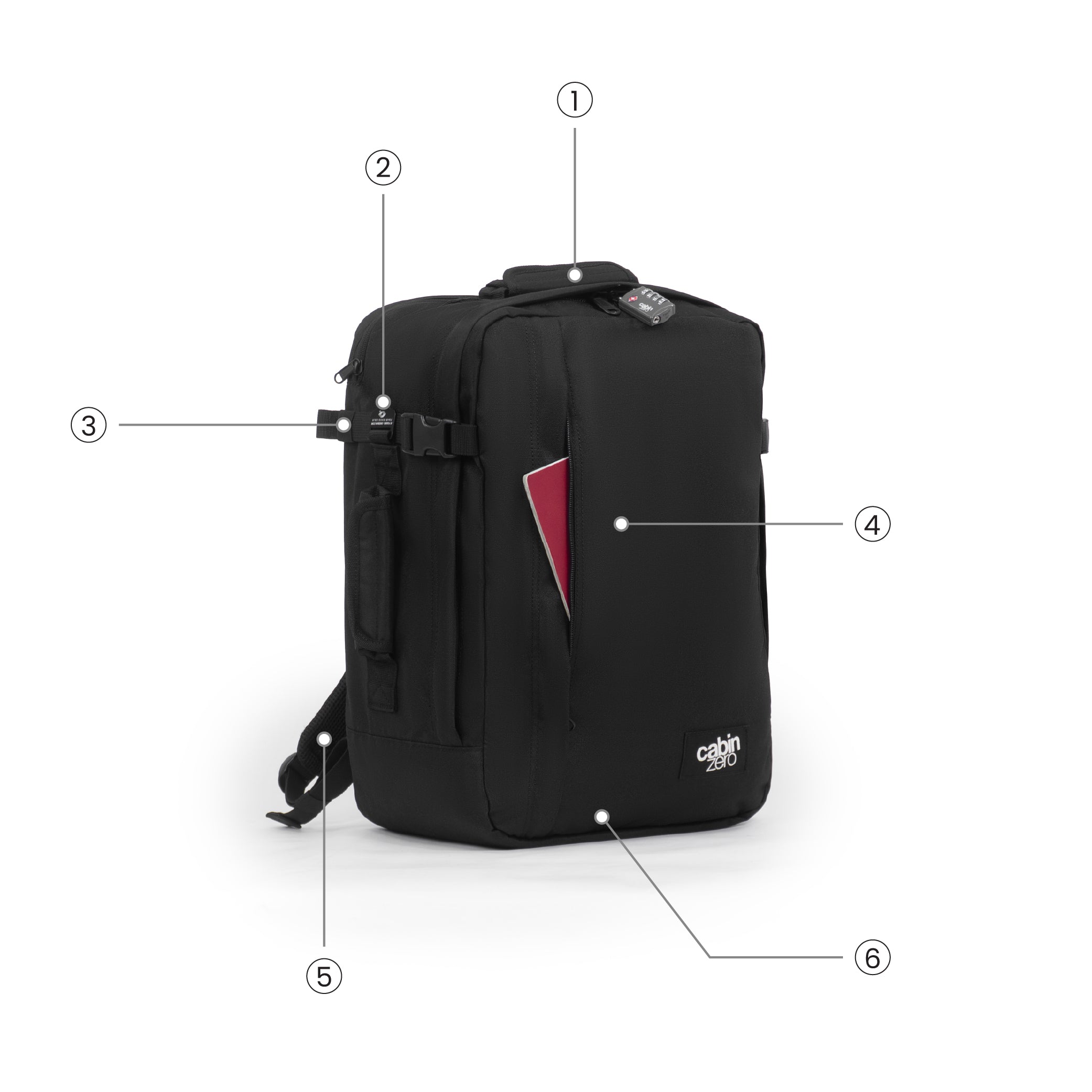 Classic Tech Backpack 36L | CABINZERO
